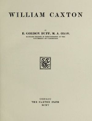 [Gutenberg 55919] • William Caxton